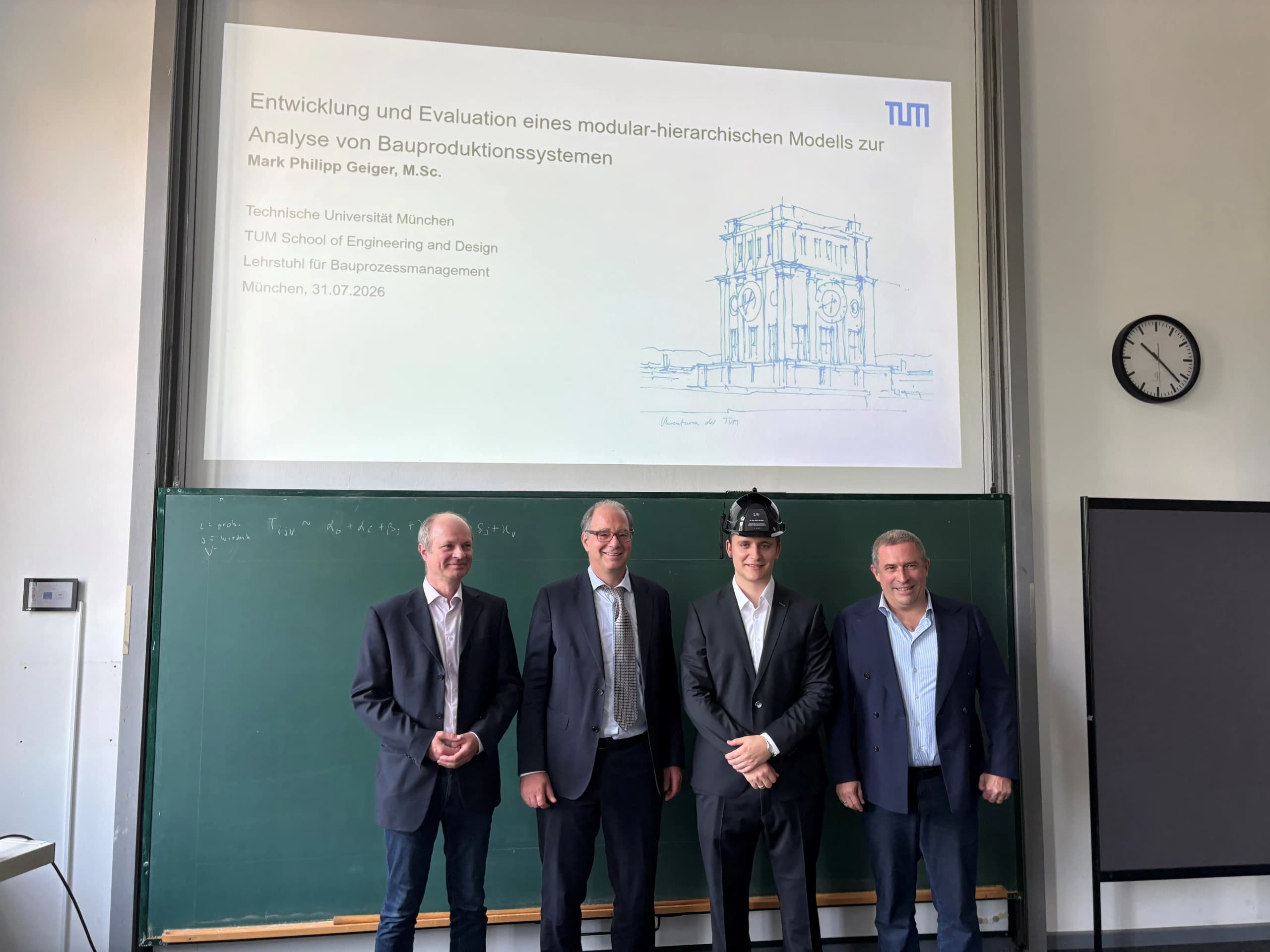 Wir gratulieren Dr.-Ing. Mark Philipp Geiger zur Promotion
